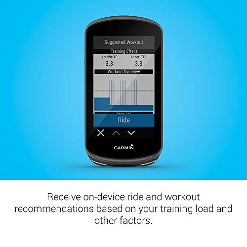 Garmin Edge 1030 Plus, GPS Cycling/Bike Computer, On-Device Workout Suggestions, ClimbPro Pacing Guidance and More - MTB Deal