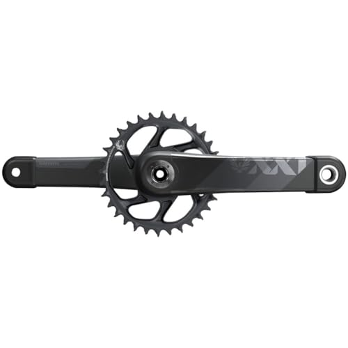 SRAM XX1 Eagle AXS Boost Crankset - 170mm, 12-Speed, 34t, Direct Mount, DUB Spindle Interface, Gray - MTB Deal